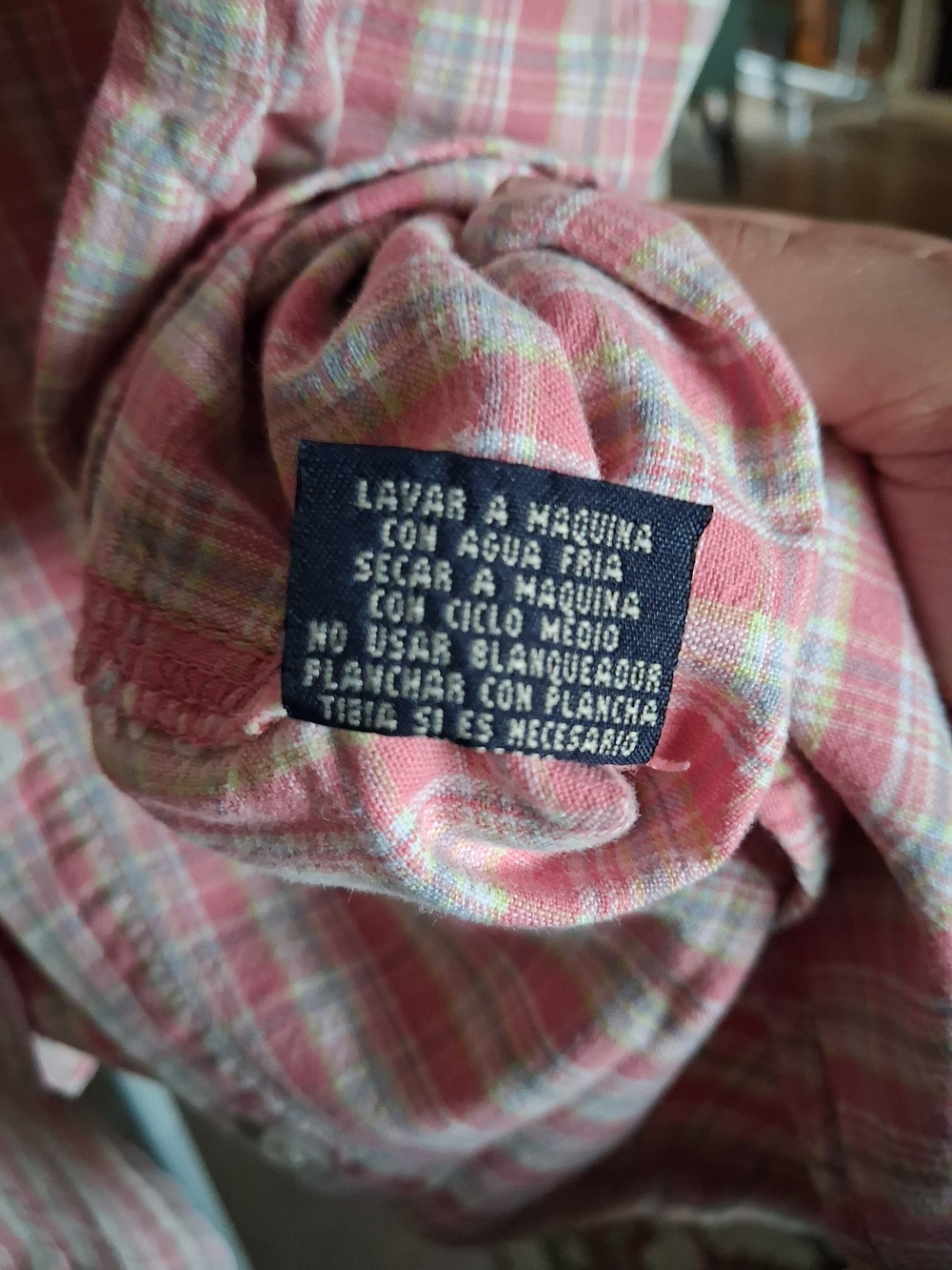 Route 66 Women's Short Sleeve Plaid Button-Down Shirt - Pink/White - 18 W - Picture 6 of 7